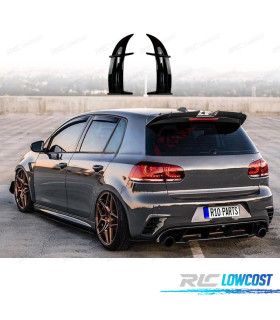 AILERON SPOILER VOLKSWAGEN VW GOLF MK6 GTI 08-12 PRETO BRILHANTE