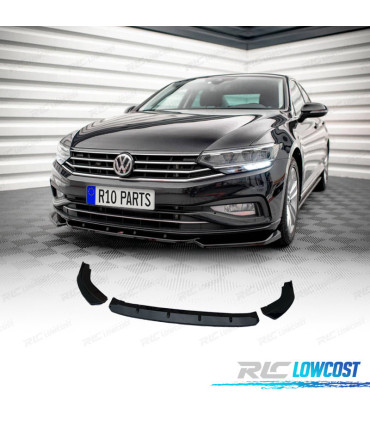 SPOILER LIP FRONTAL VOLKSWAGEN VW JETTA 19- PRETO BRILHANTE