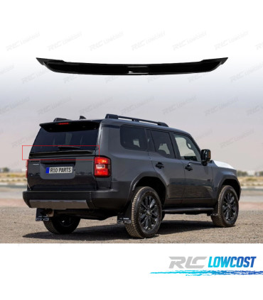 AILERON SPOILER TOYOTA LAND CRUISER J250 24- PRETO BRILHANTE