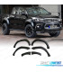 ABAS GUARDA-LAMAS TOYOTA HILUX 16-21 LOOK REVO