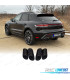 PONTEIRAS DE ESCAPE PORSCHE MACAN 18- LOOK S PRETO
