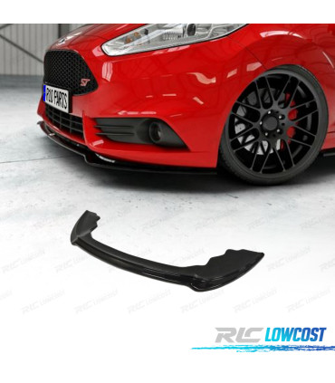 SPOILER LIP FORD FIESTA MK6 12-17 PRETO BRILHANTE