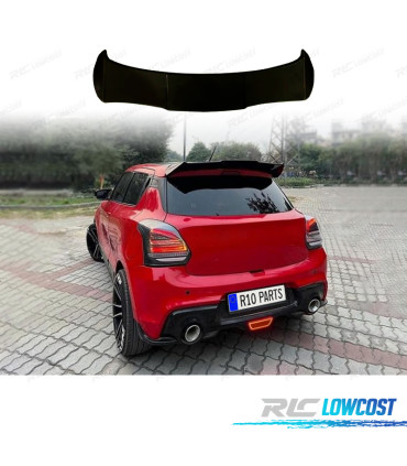 AILERON SUPERIOR SUZUKI SWIFT 17- LOOK BATMAN PRETO BRILHANTE