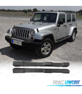 ESTRIBOS JEEP WRANGLER 4P 07-17 PRETO