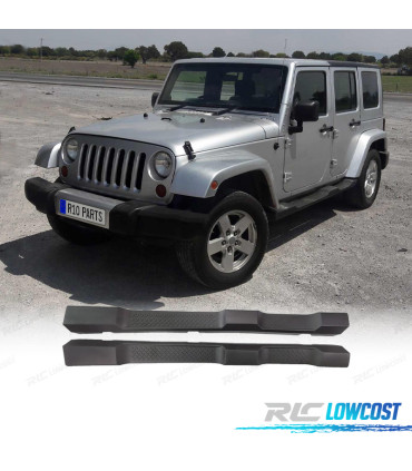 ESTRIBOS JEEP WRANGLER 4P 07-17 PRETO