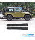 ESTRIBOS JEEP WRANGLER 2P 07-17 PRETO