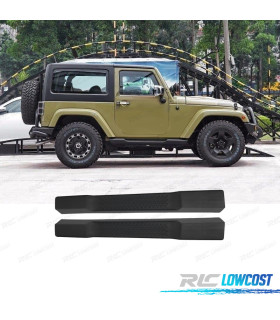 ESTRIBOS JEEP WRANGLER 2P 07-17 PRETO