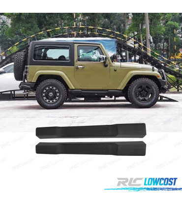 ESTRIBOS JEEP WRANGLER 2P 07-17 PRETO