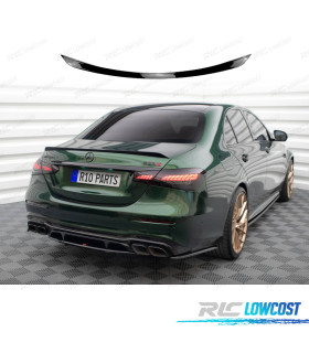 AILERON SPOILER MERCEDES W213 21-23 LOOK AMG E63S PRETO BRILHANTE