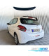 AILERON SPOILER PEUGEOT 208 12-15 PRETO BRILHANTE