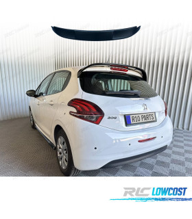 AILERON SPOILER PEUGEOT 208 12-15 PRETO BRILHANTE