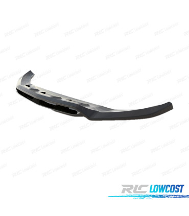 SPOILER FRONTAL LIP MERCEDES GLC X253 19-22 LOOK AMG PRETO BRILHANTE