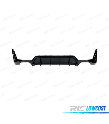 DIFUSOR BMW G20 23-25 LOOK M PRETO BRILHANTE