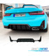 DIFUSOR BMW G20 23-25 LOOK M PRETO BRILHANTE