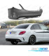 PARA-CHOQUES TRASEIRO MERCEDES CLASE C W205 14- LOOK AMG PDC