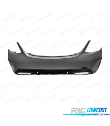 PARA-CHOQUES TRASEIRO MERCEDES CLASE C W205 14- LOOK AMG PDC