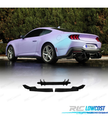 DIFUSOR FORD MUSTANG 24- PRETO BRILHANTE