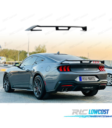 AILERON SPOILER FORD MUSTANG 24- LOOK GT PRETO BRILHANTE