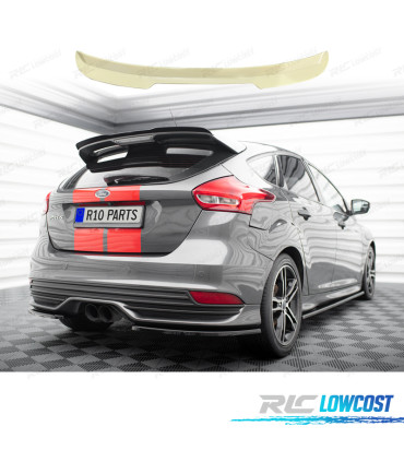 AILERON SPOILER FORD FOCUS MK3 11-14 LOOK ST