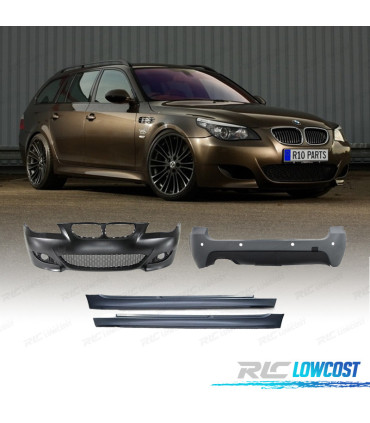 KIT CARROÇARIA BMW E61 TOURING 03-07 LOOK M5