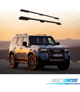 BARRAS DE TEJADILHO TOYOTA LAND CRUISER LC250 24- PRETO