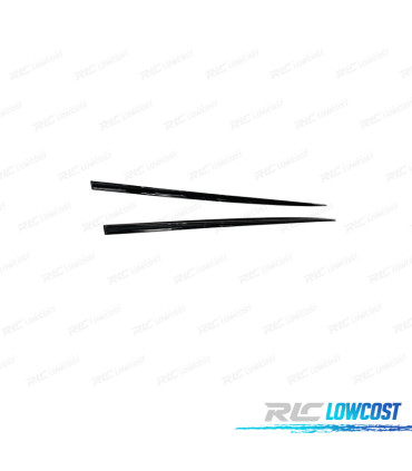 EXTENSÕES EMBALADEIRAS LATERAIS VOLKSWAGEN VW POLO 21- PRETO BRILHANTE