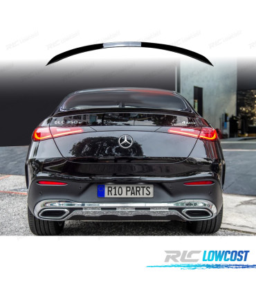 AILERON SPOILER MERCEDES GLC C254 24- LOOK AMG PRETO BRILHANTE
