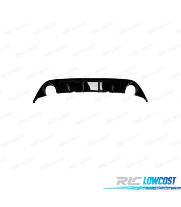 DIFUSOR VOLKSWAGEN GOLF 7 12-17 LOOK TCR PRETO BRILHANTE