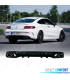 DIFUSOR MERCEDES CLASE C C205 COUPÉ 14-18 AMG PDC + PONTAS DE ESCAPE CROMADAS