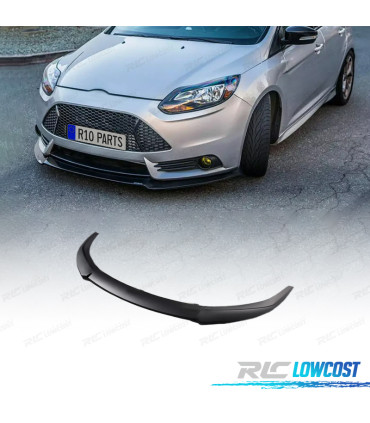 SPOILER LIP FRONTAL FORD FOCUS 11-14 PRETO BRILHANTE