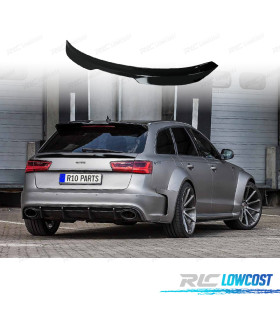 AILERON SPOILER AUDI A6 AVANT 11-18 PRETO BRILHANTE