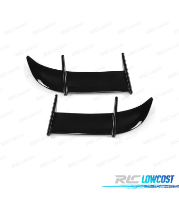 AILERON SPOILER VOLKSWAGEN VW GOLF 8 20- LOOK AK PRETO BRILHANTE