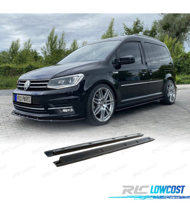 EXTENSÕES EMBALADEIRAS LATERAIS VOLKSWAGEN VW CADDY LWB 21- PRETO BRILHANTE