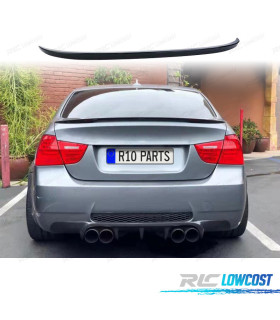 AILERON SPOILER BMW E90 05-11 LOOK M3 PRETO BRILHANTE