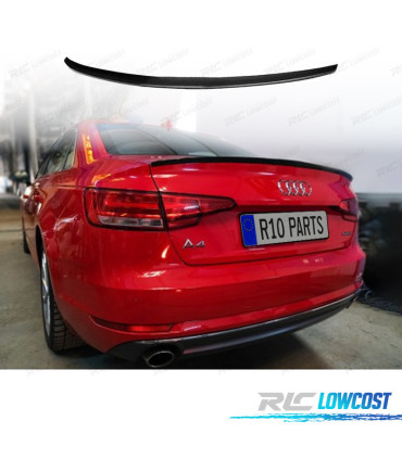 SPOILER TRASEIRO AUDI A4 B9 SEDAN 15-18 LOOK S LINE