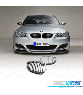 GRELHAS FRONTAIS BMW E60 E61 03-10 CROMADO