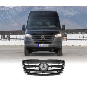 GRELHA MERCEDES SPRINTER W907 18- PRETO MATE