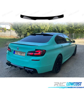 AILERON SPOILER VIDRO TRASEIRO BMW F10 10-17 LOOK M4 PRETO BRILHANTE