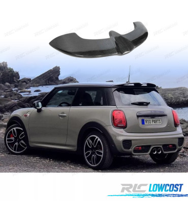 AILERON DE TETO MINI COOPER F55 F56 CARBONO