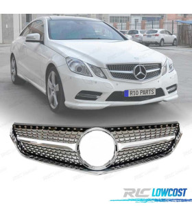 GRELHA DIANTEIRA MERCEDES W207 LOOK DIAMOND 09-13 CROMADO