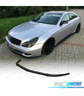 SPOILER LIP FRONTAL MERCEDES CLS W219 PRETO