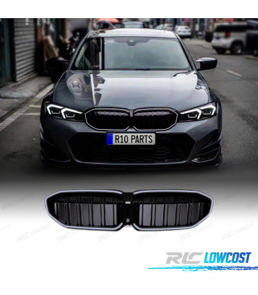 GRELHAS BMW G20 23-25 LOOK M PRETO BRILHANTE + LED