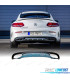 DIFUSOR TRASEIRO MERCEDES W205 COUPÉ AMG 14-18 LOOK C63