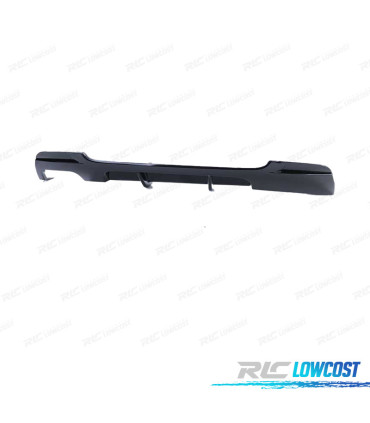 DIFUSOR BMW E92 E93 COUPÉ CABRIO 05-13 LOOK M PERFORMANCE PRETO BRILHANTE