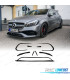 SPOILER LIP FRONTAL MERCEDES CLA W117 LOOK AMG A45 16-PRETO
