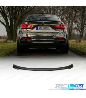 AILERON SPOILER BMW X6 F16 15- LOOK M PERFORMANCE PRETO MATE