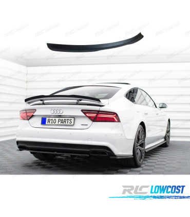 AILERON LIP AUDI ​​​A7 SPORTBACK 11-15 PRETO LOOK S LINE
