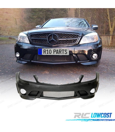 PÁRA-CHOQUES FRONTAL MERCEDES W204 07-11 LOOK AMG SRA