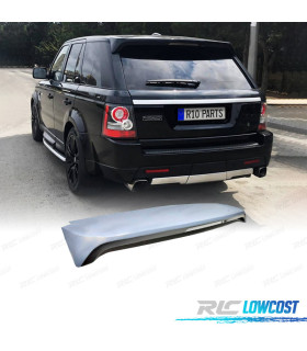 AILERON SPOILER DE TETO RANGE ROVER SPORT L320 10-12 LOOK AUTOBIOGRAPHY + TERCEIRA LUZ DE FREIO