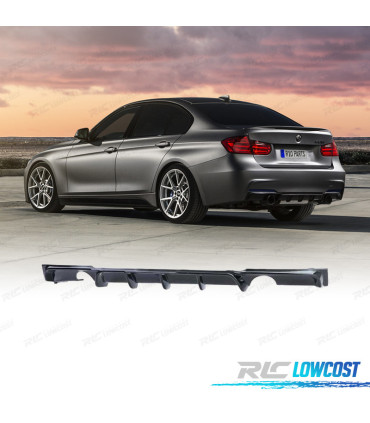 DIFUSOR BMW F30 F31 LOOK M PERFORMANCE DULPA SAIDA PRETO BRILHANTE